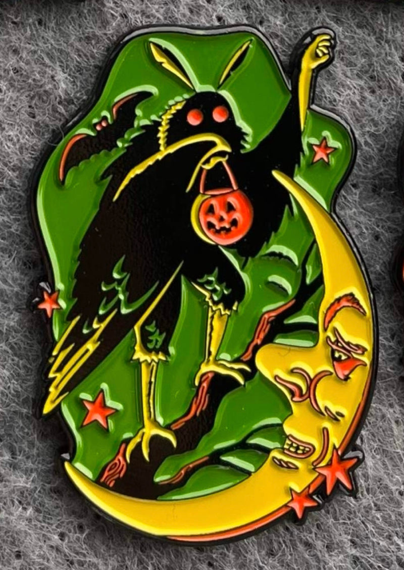 2” Mothman Enamel Pin